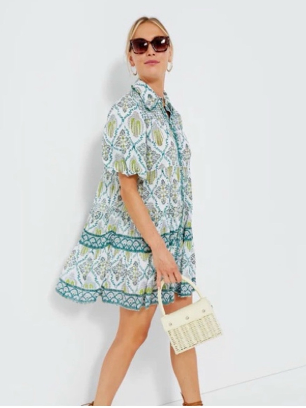 Ash & Eden | Green Zinnia
Shirt Dress